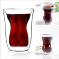 Sexy Lady Body Shape Double Wall Wine glasses